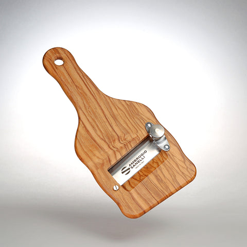 Olive Wood Truffle Slicer - I